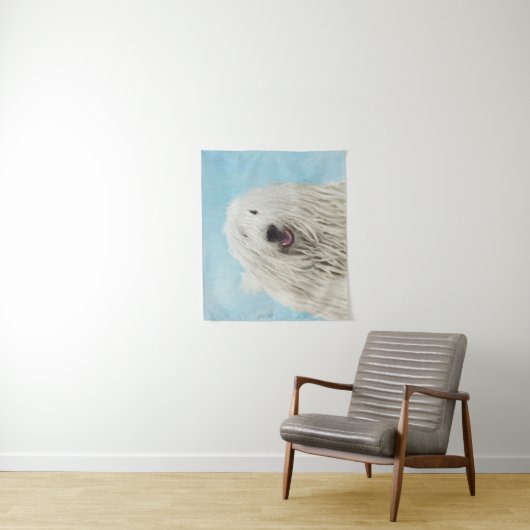 コモンドー絵画ズ – かわいいオリジナルドッグアート タペストリー (インサイチュ)