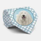 コモンドー絵画ズ – かわいいオリジナルドッグアート ネクタイ (ロール)