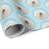 コモンドー絵画ズ – かわいいオリジナルドッグアート ラッピングペーパー (ロールコーナー)