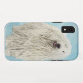 コモンドー絵画ズ – かわいいオリジナルドッグアート Case-Mate iPhoneケース (裏面(横))