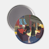 コモンルームのHARRY POTTER™、Ron、およびHarmioone マグネット (正面/裏面)