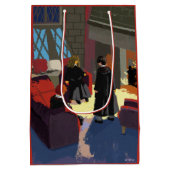 コモンルームのHARRY POTTER™、Ron、およびHarmioone ミディアムペーパーバッグ (裏面)