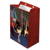 コモンルームのHARRY POTTER™、Ron、およびHarmioone ミディアムペーパーバッグ (裏面アングル)