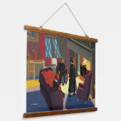 コモンルームのHARRY POTTER™、Ron、およびHarmioone 吊り下げ型タペストリー (傾斜あり)