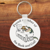 コモン降下ベースとコイル キーホルダー (正面)