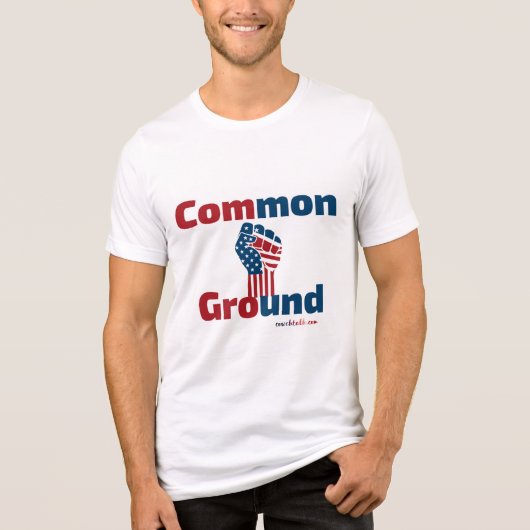 🌿 コモン・グラウンド・コレクション トライブレンドＴシャツ (正面)