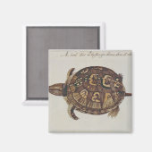 コモン・ボックス・カメ マグネット (正面/裏面)