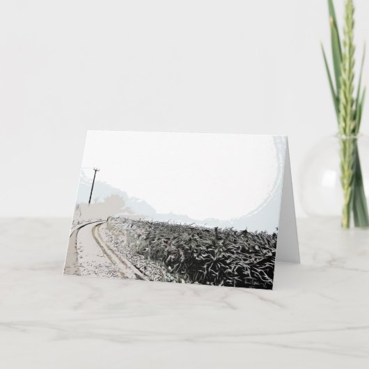 コモン・ロード、ウッドールとハートミル。 カード (正面)