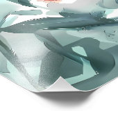 コモ湖のロマンティックな風景 フォトプリント            (角)