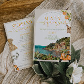 コモ湖バチェロレッテ招待状&旅程 招待状