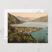 コモ湖メナッジョ ポストカード (正面/裏面)