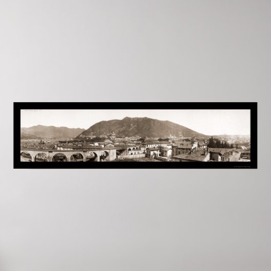 コモ湖、イタリア写真1910 ポスター (正面)