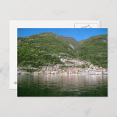 コモ湖，イタリア – はがき (正面/裏面)