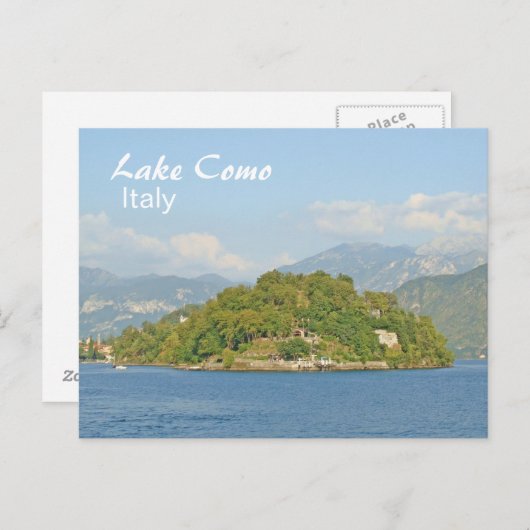 コモ湖，イタリア – はがき (正面/裏面)