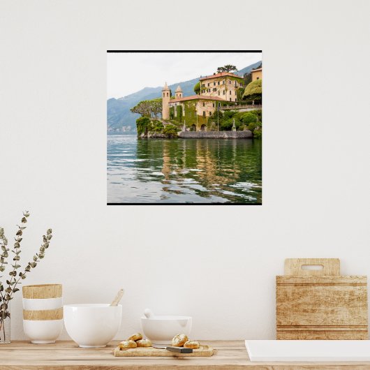 コモ湖（イタリア） ポスター (キッチン)