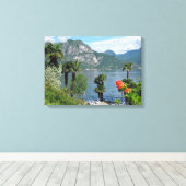 コモ湖（ベラージオから見る） キャンバスプリント (インサイチュ (ウッドフロア))