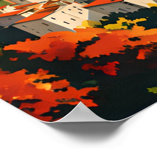 コモ湖 ポスター (角)