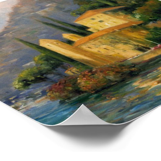 コモ湖 ポスター (角)