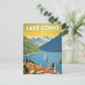 コモ湖 ポストカード (スタンド正面)