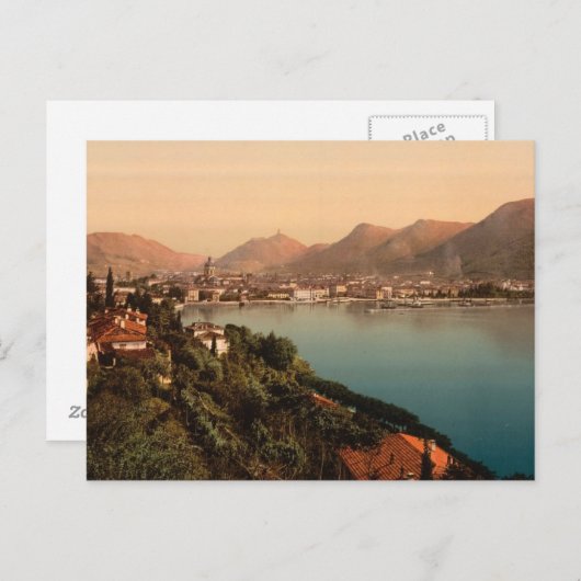 コモ湖 ポストカード (正面/裏面)