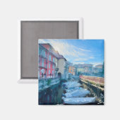 コモ湖 マグネット (正面/裏面)