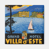 コモ湖 マグネット (正面)