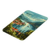 コモ湖 マグネット (左側)