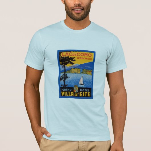 コモ湖 Tシャツ (正面)