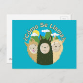 コモ・セ・ラマ？ ポストカード (正面/裏面)