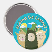 コモ・セ・ラマ？ マグネット (正面/裏面)