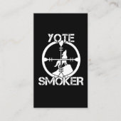 コヨテハンターヨテ狙撃手野生動物狩り 名刺 (正面)