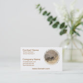 コヨーテのデザインの名刺 名刺 (スタンド正面)