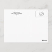 コヨーテの出会い ポストカード (裏面)