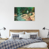 コヨーテクリークアットギルロイホット春 キャンバスプリント (インサイチュ (寝室))