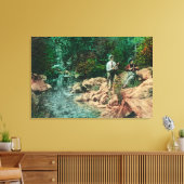 コヨーテクリークアットギルロイホット春 キャンバスプリント (インサイチュ (リビング))