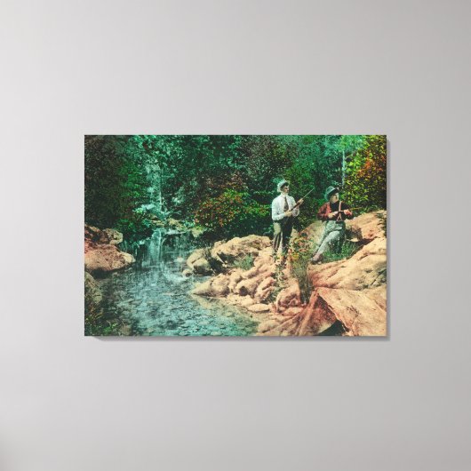 コヨーテクリークアットギルロイホット春 キャンバスプリント (正面)