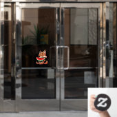 コヨーテスイカ ウィンドウサイン (オフィスドア)