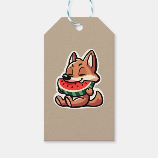 コヨーテスイカ ギフトタグ (正面)