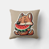 コヨーテスイカ クッション (裏面)