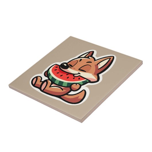 コヨーテスイカ タイル (側面)