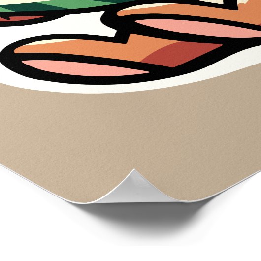 コヨーテスイカ ポスター (角)