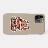 コヨーテスイカ Case-Mate iPhoneケース (裏面(横))