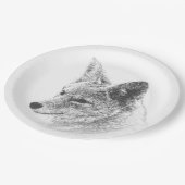 コヨーテスケッチ ペーパープレート (アングル)