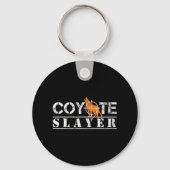 コヨーテスレイヤーおもしろい狩りギフトforコヨーテハンターズ キーホルダー (正面)