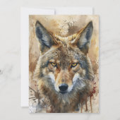 コヨーテトーテムスピリットアニマル意味カード シーズンカード (正面)