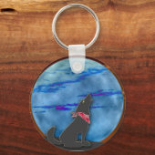 コヨーテハウリングアットザブルームーン キーホルダー (正面)