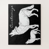 コヨーテハウリングサンダー_コーブ ジグソーパズル (縦)