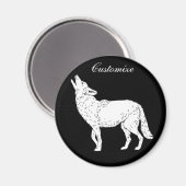 コヨーテハウリングサンダー_コーブ マグネット (正面/裏面)