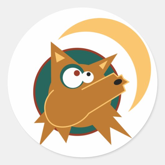 コヨーテハウル ラウンドシール (正面)