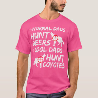 コヨーテハンターパパ狩りコヨーテ Tシャツ
